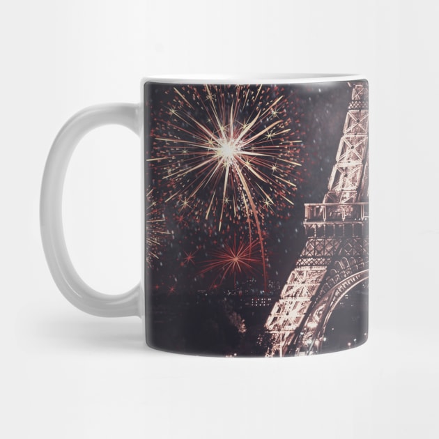 New Years Eiffel Tower by Marischa Becker